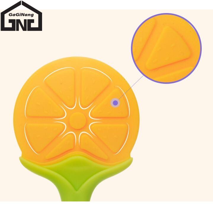 GaGiNang ยางกัดสำหรับเด็ก ยางกัดซิลิโคน รูปผลไม้ สีสันสดใส นิ่ม ปลอดภัยต่อเด็ก พร้อมส่ง - รูปที่ 5