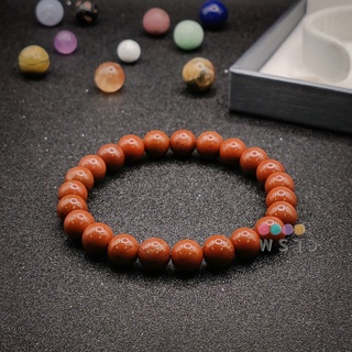 (พราว) เรดแจสเปอร์ (RED JASPER) ขนาด 8 มม. หินของราศีเมษ และคนวันอังคาร ผ่านพิธีบรรจุพุทธคุณตามตำราโบราณเรียบร้อยแล้ว