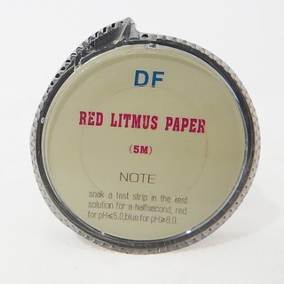 กระดาษลิตมัสสีแดง แบบม้วน (Red Litmus Paper (Roll))