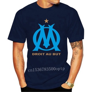 เสื้อยืดผ้าฝ้าย พิมพ์ลาย marseille olympique สไตล์วินเทจ ระบายอากาศ ฤดูใบไม้ผลิ สําหรับผู้ชาย S-XX HHiffb72EIlmhd09Size