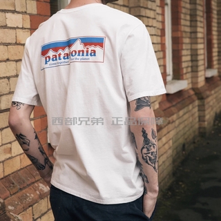 เสื้อยืดโอเวอร์ไซส์Lhc Patagonia เสื้อยืดผ้าฝ้ายแขนสั้นสําหรับผู้ชาย 38569 Limited SleeS-3XL