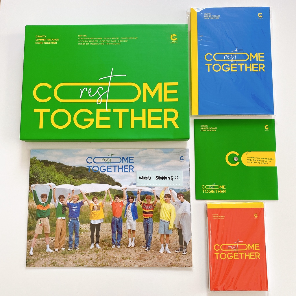 CRAVITY Come Together Summer Package (Rest) Official SET (UNSEALED)