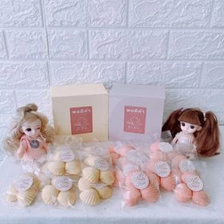 กล่อง Snack box กล่องจัดเบรค ไม่มีหน้าต่าง สีพลาสเทล ราคาส่ง ฟู้ดเกรด