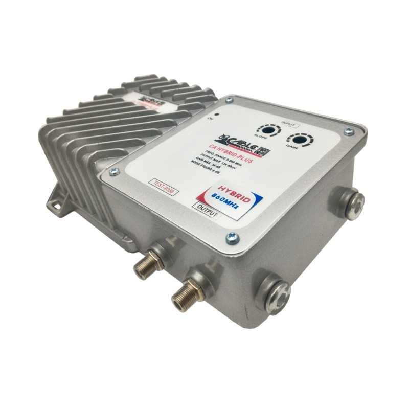 Booster ขยายสัญญาณRFระบบเคเบิ้ลทีวี(CATV MATV) CABLE HYBRID - banmohsat ...