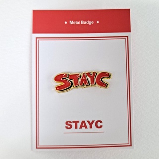 [พร้อมส่ง] [พร้อมส่ง] ป้ายโลโก้โลหะ STAYC