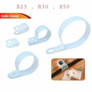 Cable clamp (R23 , R30 , R50) ใช้สำหรับยึดสายไฟหรือห้อยสิ่งของ