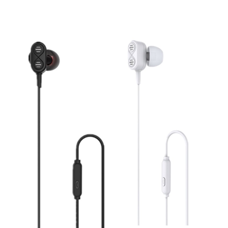 HOLO-Mosidun 216A หูฟังอินเอียร์ 2 Dynamic Driver มีไมโครโฟน เบสแน่น เสียงใส คุณภาพเกินราคา HiFi