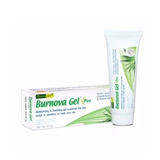 VITARA Burnova Gel Plus 25 / 70g เจลใสว่านหางจระเข้ ใบบัวบก แตงกวา PLANKTON