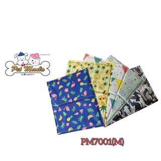 แผ่นที่นอนเจลเย็น มีลาย PM7001(M)  CCPets