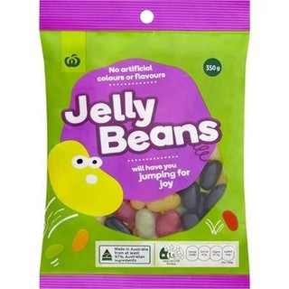 วูลเวิร์ธส์เยลลี่ถั่ว 350 กรัม/Woolworths Jelly Beans 350g