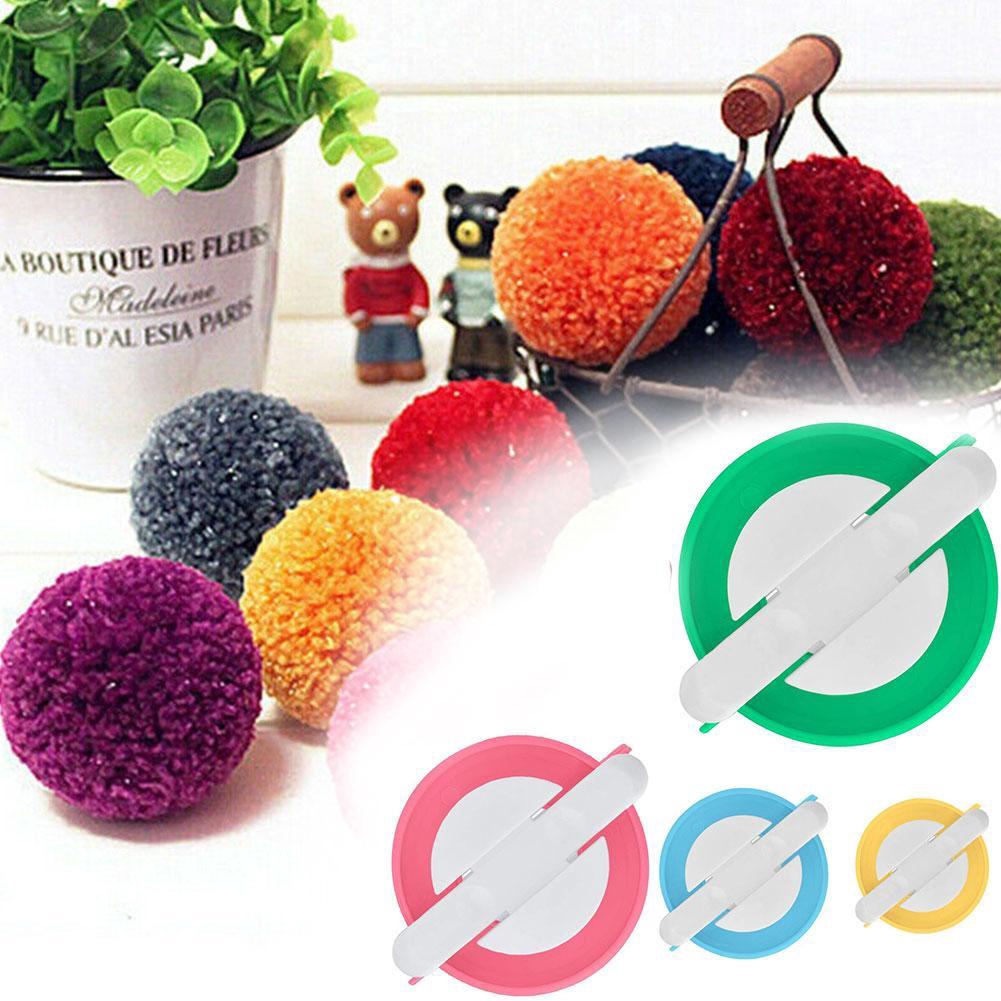 ชุดเครื่องมือถักนิตติ้ง ปอมปอม ปอมปอม DIY H1F9 4 ชิ้น - รูปที่ 7