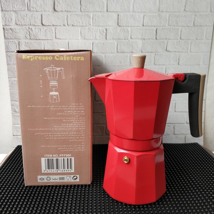 Moka Pot เครื่องชงกาแฟ สําหรับเอสเปรสโซ่ คาเฟ่ 9 ถ้วย