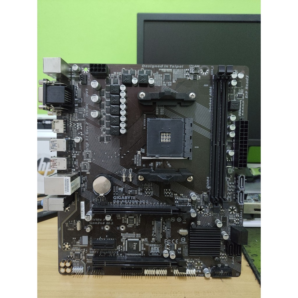 เมนบอร์ด [AM4] Gigabyte AB350M-HD3