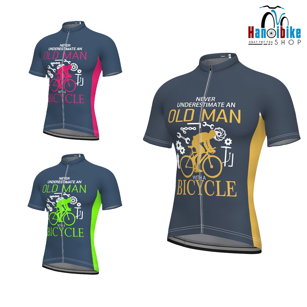 21Grams OLD MAN พร้อมเสื้อปั่นจักรยานแขนสั้น BICYCLE