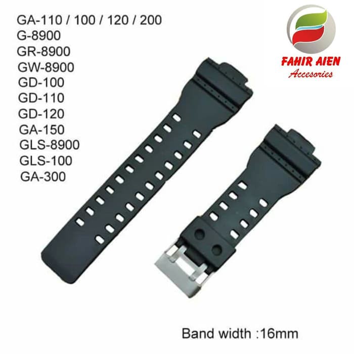 Casio GSHOCK G-SHOCK GD100 GD-100 WATCH STRAP RUBBER STRAP WATCH STRAP