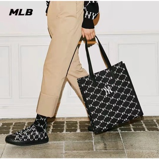 MLB (พร้อมส่ง) กระเป๋าMLB TOTE BAG กระเป๋าสะพายข้าง กระเป๋าถือ กระเป๋าNY ของแท้💯%