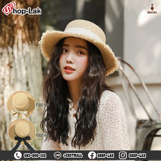 หมวกสาน หมวกฟาง Summer Beach hat แบรนด์ iDenGo รุ่น F5Ah17-0043