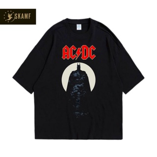 เสื้อยืดผ้าฝ้ายพิมพ์ลายขายดี เสื้อยืดวงดนตรี / เสื้อยืด ACDC SERIES / เสื้อผ้าเพลงเมทัลร็อค / RAP TEE