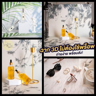 [ฟรีกระบอกโปสเตอร์]ฉาก3Dไม่ต้องง้อพร็อพ 2in1ใช้ได้สองด้าน