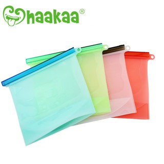 Haakaa - Silicone Storage Bag ถุงใส่อาหารซิลิโคน ม้วนเก็บได้ 1,000 ml.