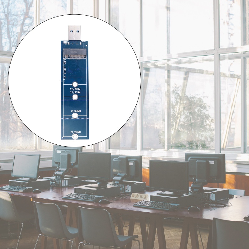 Fa 2230 2242 2260 2280 สําหรับ M 2 B สําหรับ Key NGFF SSD เป็น USB 3 0 อะแดปเตอร์แปลง