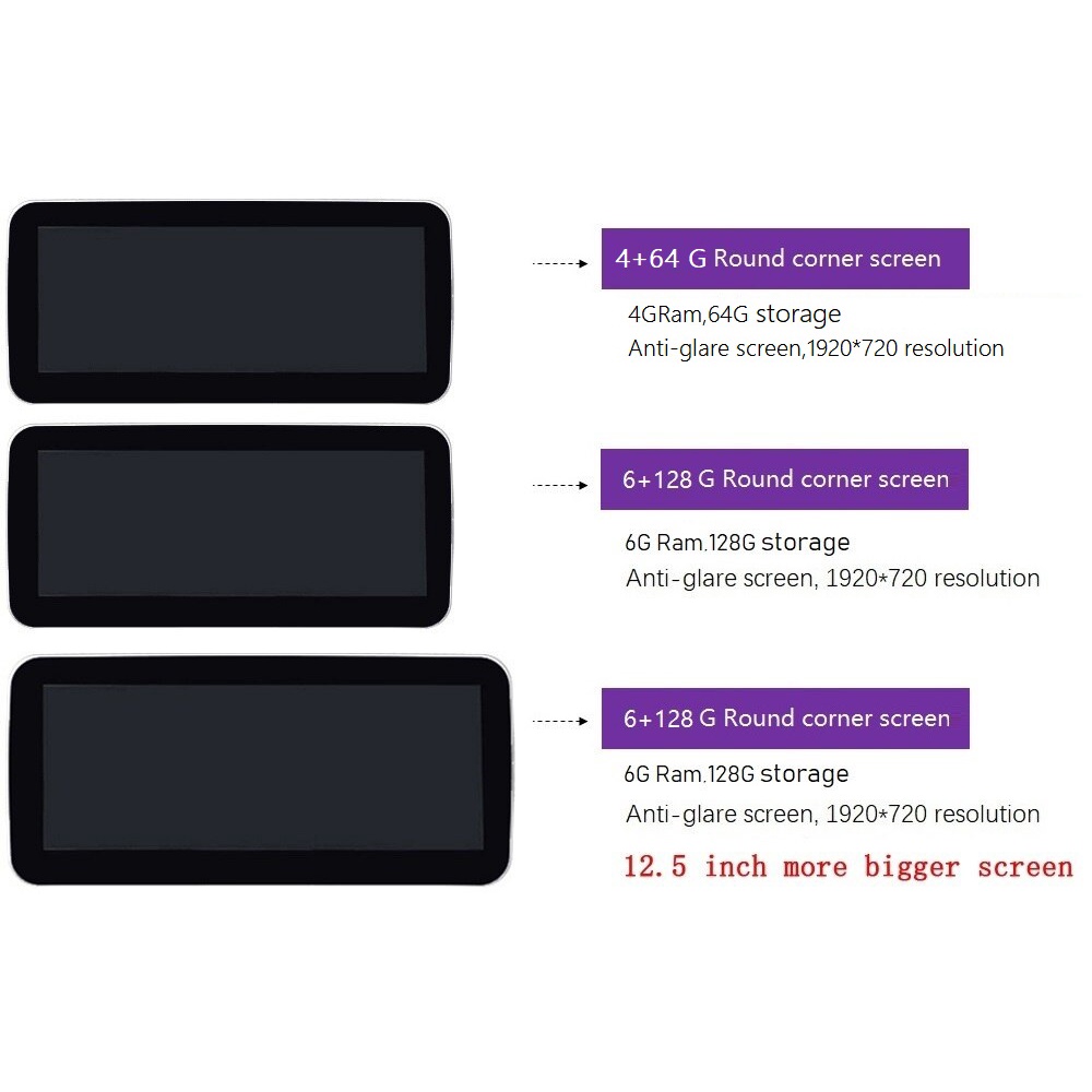 6128G Qualcomm Android 11 Touch Screen Multimedia Player Display ...