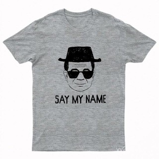 เสื้อยืด Say my name (Breaking Bad style)new CbkF