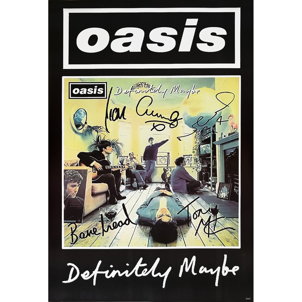 โปสเตอร์ Oasis โอเอซิส วง ดนตรี รูป ภาพ ติดผนัง สวยๆ poster 34.5 x 23.5 นิ้ว (88 x 60 ซม.โดยประมาณ)
