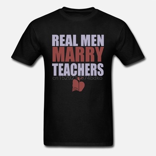 เสื้อยืดสีขาวเสื้อยืด ผ้าฝ้าย พิมพ์ลาย Marry Teachers สีดํา สําหรับผู้ชาย ไซซ์ S - 6XLS-4XL