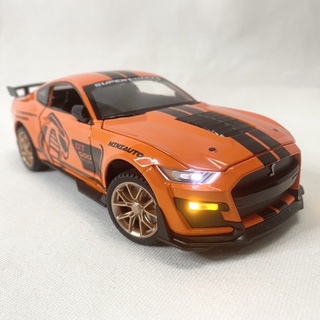 รถโมเดลเหล็ก 🔥Ford Shelby GT500 เชลบี้🔥 คันใหญ่ สเกล 1/24 ยาว 8 นิ้วว🤩🤩👍