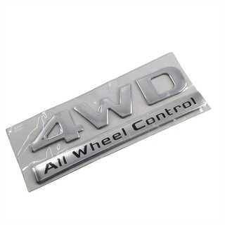 สติกเกอร์โลโก้ตัวอักษร ABS 4WD ALL WHEEL CONTROL สําหรับติดต…