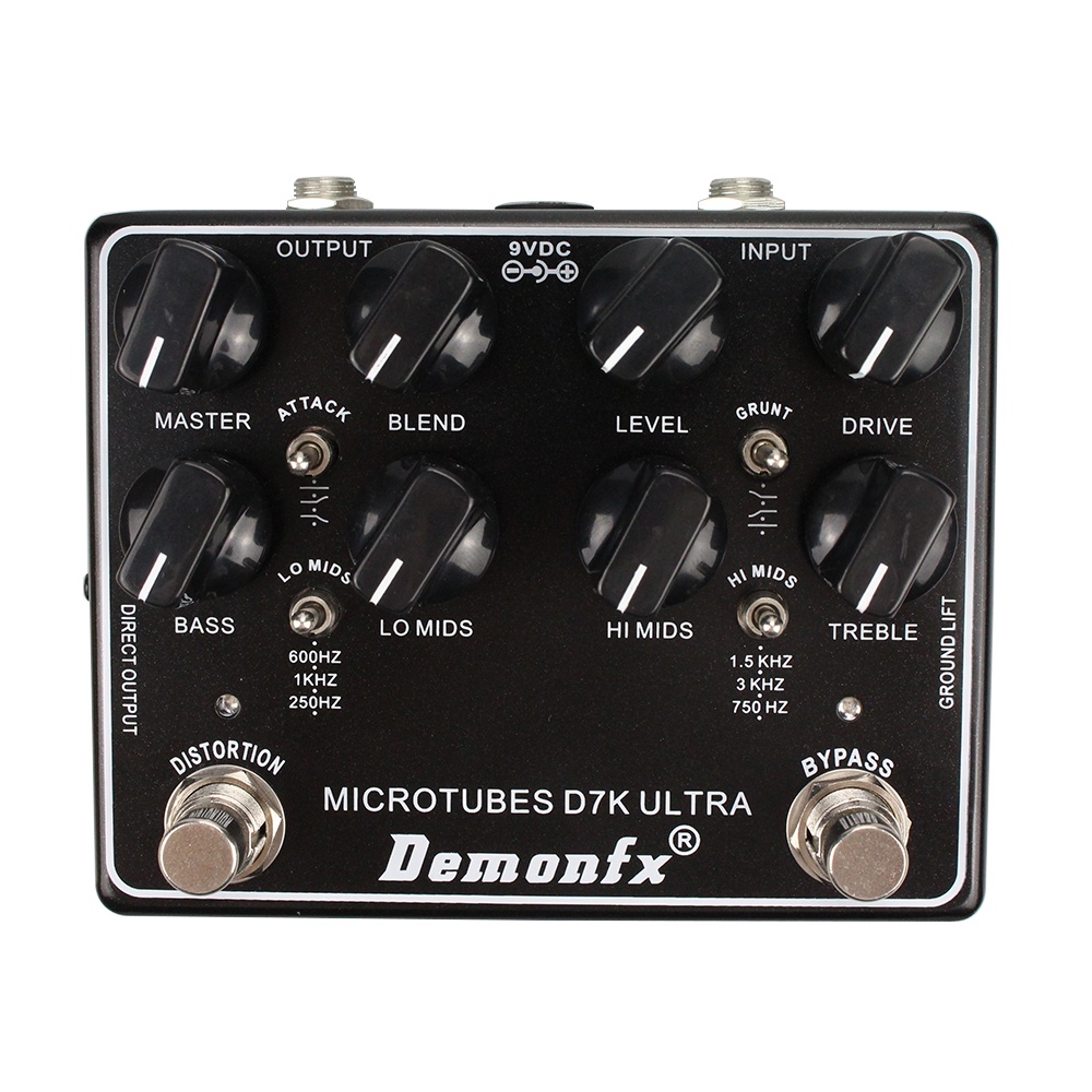Demonfx ใหม่ แป้นเหยียบเท้าเบส Microtubes D7K Ultra V2