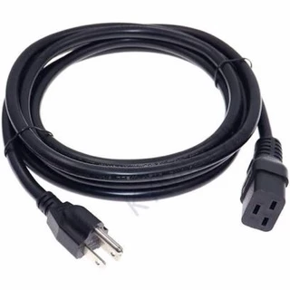 สายไฟAsic AC C19 แบบหนา แข็งแรงทนพิเศษ สายแพร พัดลม ยาว1.5เมตร