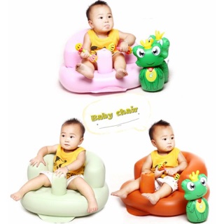 เก้าอี้หัดนั่งเป่าลม baby chair รุ่นประหยัด