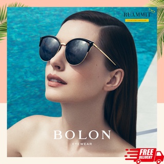 แว่นกันแดด BOLON  BL6029 D91 ปรอทสีน้ำเงินอมม่วง จัดส่งฟรี!!