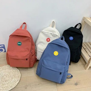 พร้อมส่ง!!!!!!! Symbol backpack ส่งฟรี กระเป๋าเป้น้ำหนักเบา ใส่ของได้เยอะ กันน้ำด้วยนะ ใช้ชอบใช้เป้แนะนำว่าควรมี