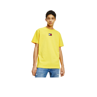 TOMMY HILFIGER เสื้อยืดชาย รุ่น DM0DM10925 ZFS สีเหลือง