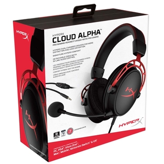 Hyper X Cloud Alpha RED Gaming Headset (HX-HSCA-RD/AS)