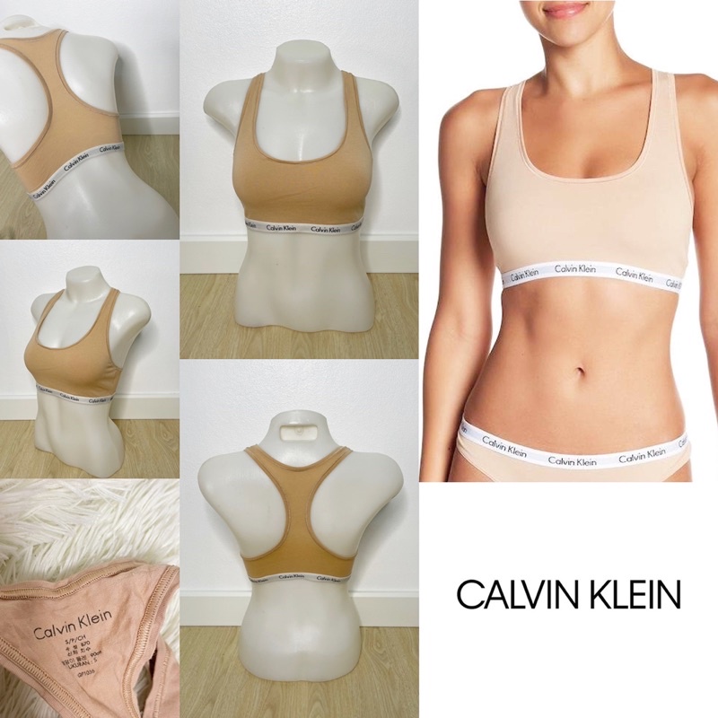 💓Clavin Klein💓 size S อก 32-34 (32B/B70)  มือสอง แบรนด์แท้ 💯