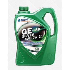 ส่งด่วน น้ำมันเครื่องรถอีโคคาร์ น้ำมันเครื่องยนต์เบนซิน GE SILVER 0W20 น้ำมันเครื่องบางจาก