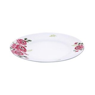 จานตื้นเมลามีน 9.5 นิ้ว SUPERWARE LOVE ROSIE อุปกรณ์ใส่อาหาร MELAMINE PLATE SUPERWARE LOVE ROSIE 9.5"