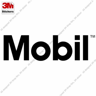 Mobil สติ๊กเกอร์ 3M ลอกออกไม่มีคราบกาว Mobil Removable 3M sticker, สติ๊กเกอร์ติด รถยนต์ มอเตอร์ไซ