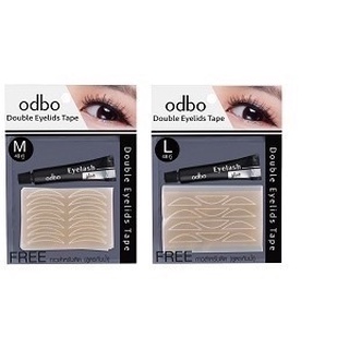 Odbo Double Eyelids Tape #OD848 : โอดีบีโอ ออโด้ สติกเกอร์ ตาข่าย ติดตา 2 ชั้น x 1 ชิ้น beautybakery