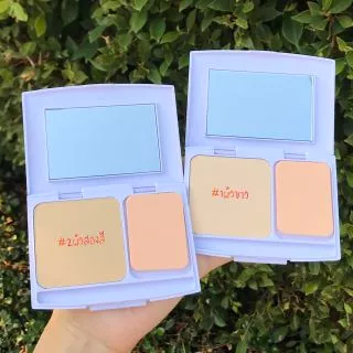 แป้งพัฟเจ้าหญิง​ แป้งพัฟกันน้ำ แป้งผสมรองพื้น Civic Powder ปกปิดรอยดำ รอยสิวได้ดี​มาก คุมมัน กันน้ำ กัน​เหงื่อ เจ้าหญิง