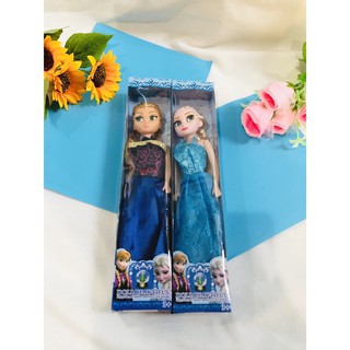 ตุ๊กตาเอลซ่า  แอนนา เจ้าหญิงโฟร์เซ่น Frozen Doll แพ็ค 2 ตัว