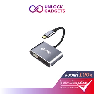 S-GEAR CONVERTER  USB-C  to HDMI+PD+VGA+USB (สายเคเบิลและอุปกรณ์แปลงสัญญาณ)