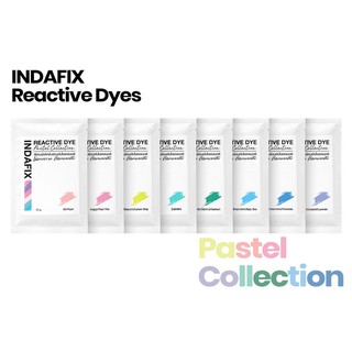 สีย้อมผ้า พลาสเทล สูตรพรีเมี่ยม INDAFIX Pastel 25กรัม