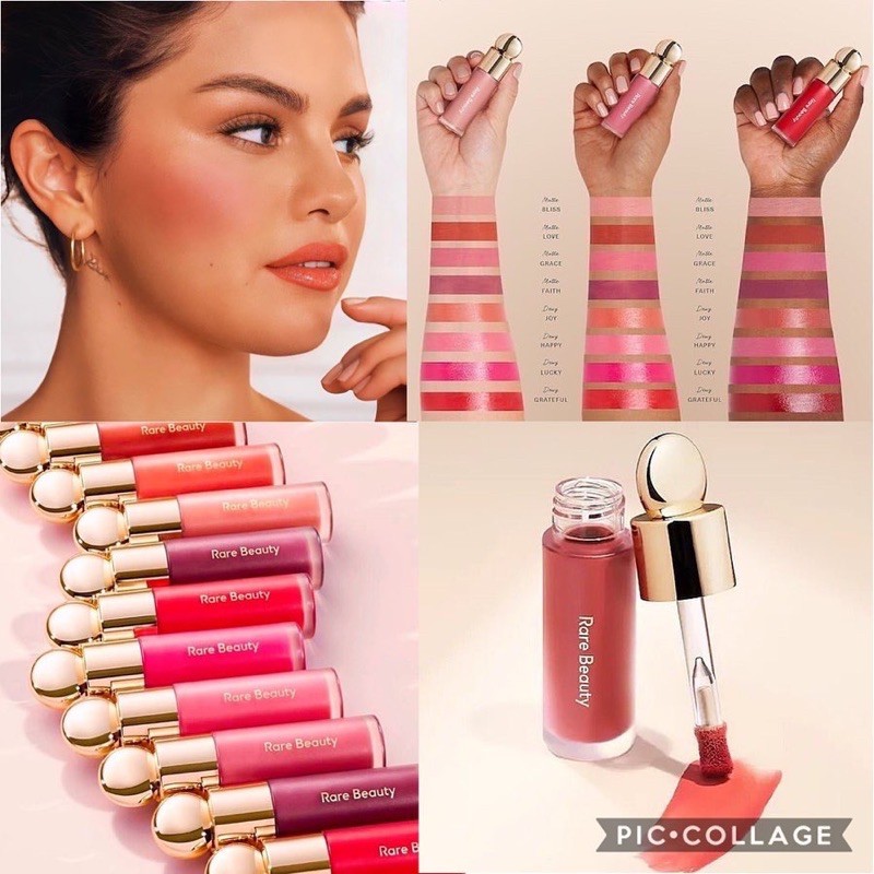 💥พร้อมส่ง 2 สีใหม่เพิ่งเข้า Hope And Believe💥 Rare Beauty By Selena Gomez Liquid Soft Blush ของแท้ 