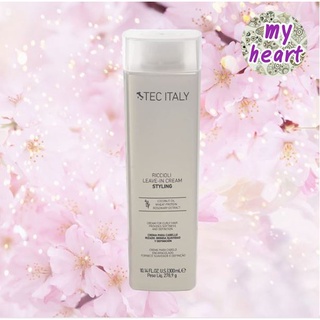 Tec Italy Riccioli Leave-In Cream 300 ml ครีม จับลอนผมดัด หยิก หยักศก แห้งเร็ว