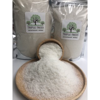 มะพร้าวเกล็ดอบแห้ง เกรด A ผลิตใหม่ กลิ่นหอม KETO Coconut Powder เกรด A By Triple Trees